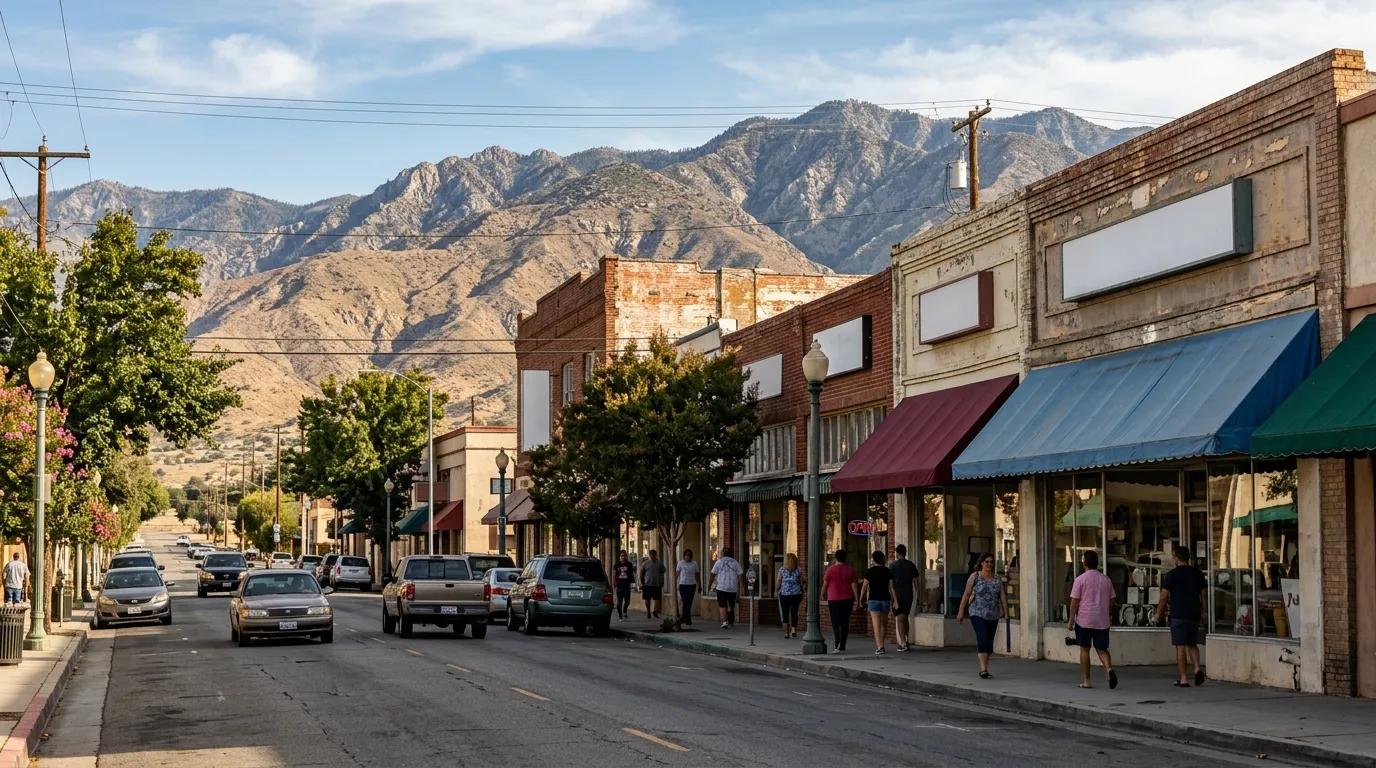 Downtown Hemet corridor and planning context